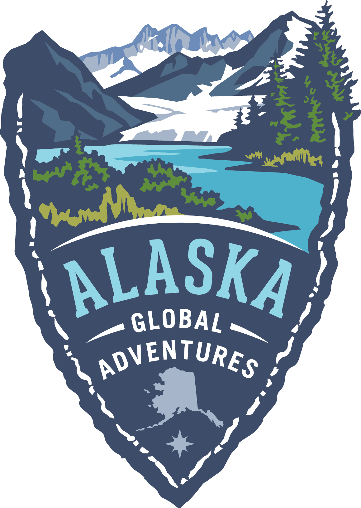 Alaska Global Adventure Logo & Medal Design Alaska Global Adventure Logo & Medal Design