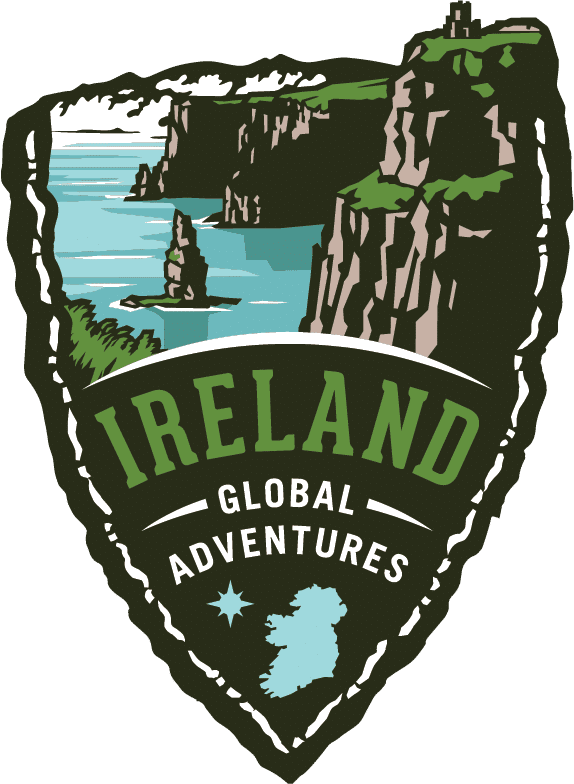 Ireland Logo medal design for Ireland Global Adventure
