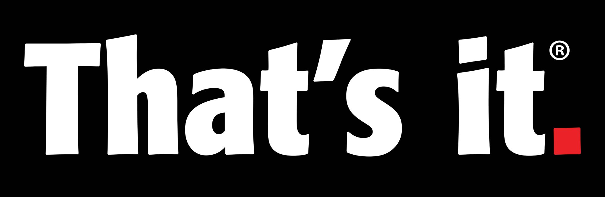 Thats It-Logo-big Logo for the brand That's It