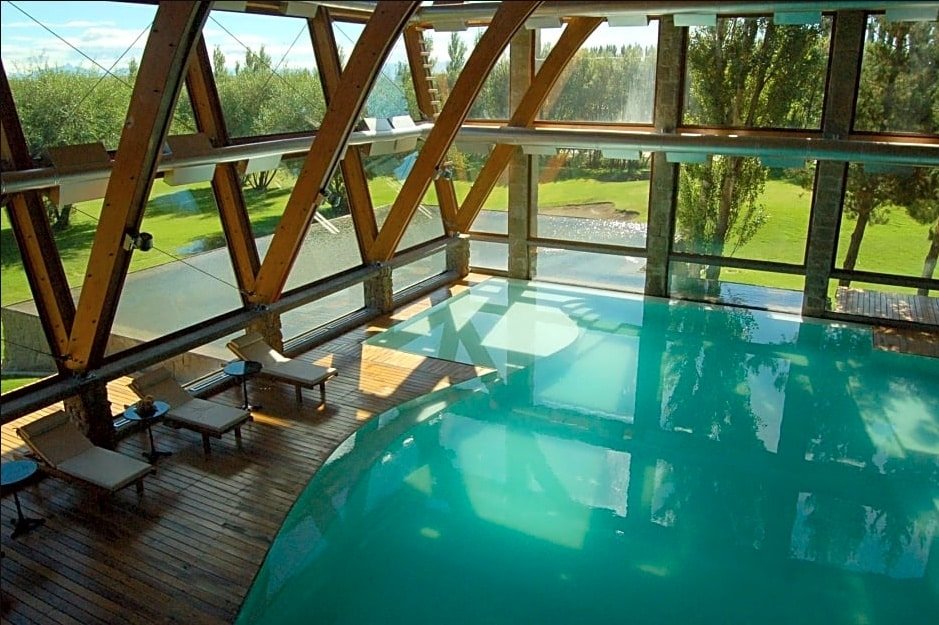 Quality hotel option with pool for the running adventure Patagonia Global Adventure
