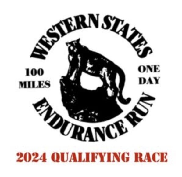 Western States 2024 Qualifier Badge Official badge from Western States to mark 2024 Qualifying Races