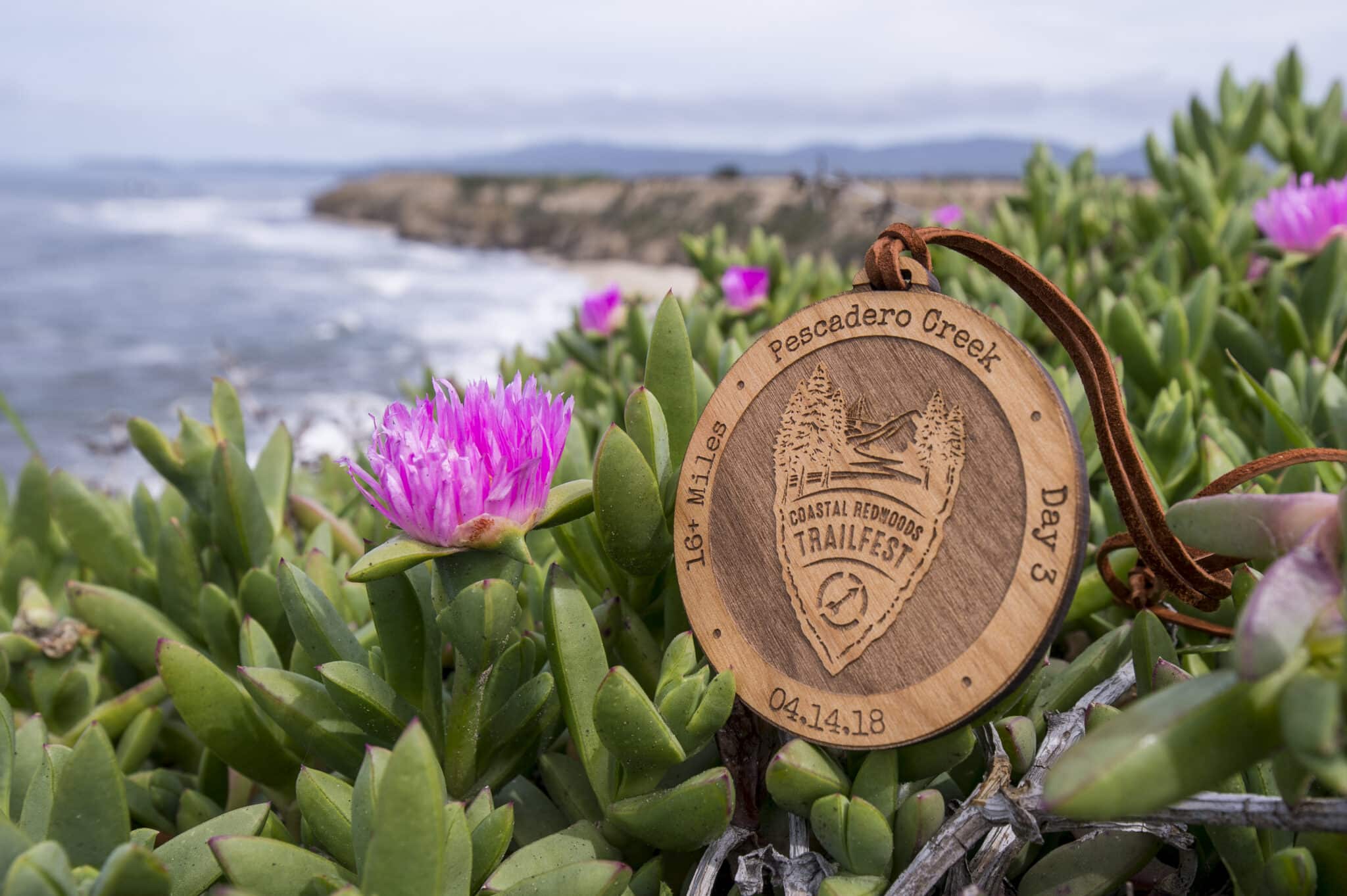 The inaugural medal near half moon bay