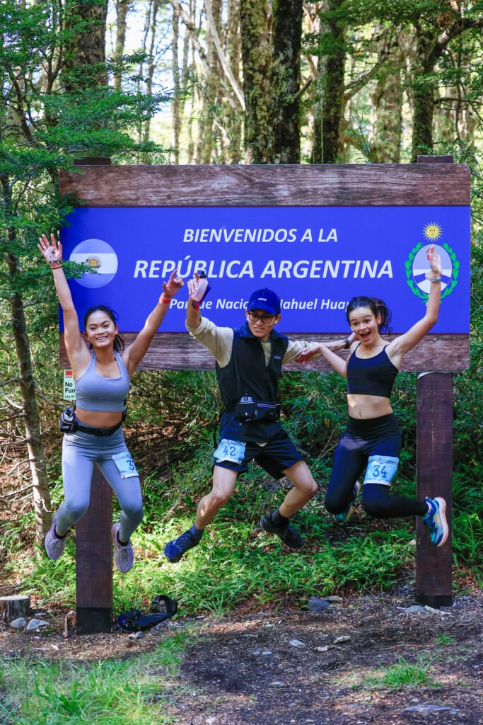 Three Global Adventures runners head from Chile to Argentina on their running travel with Vacation races