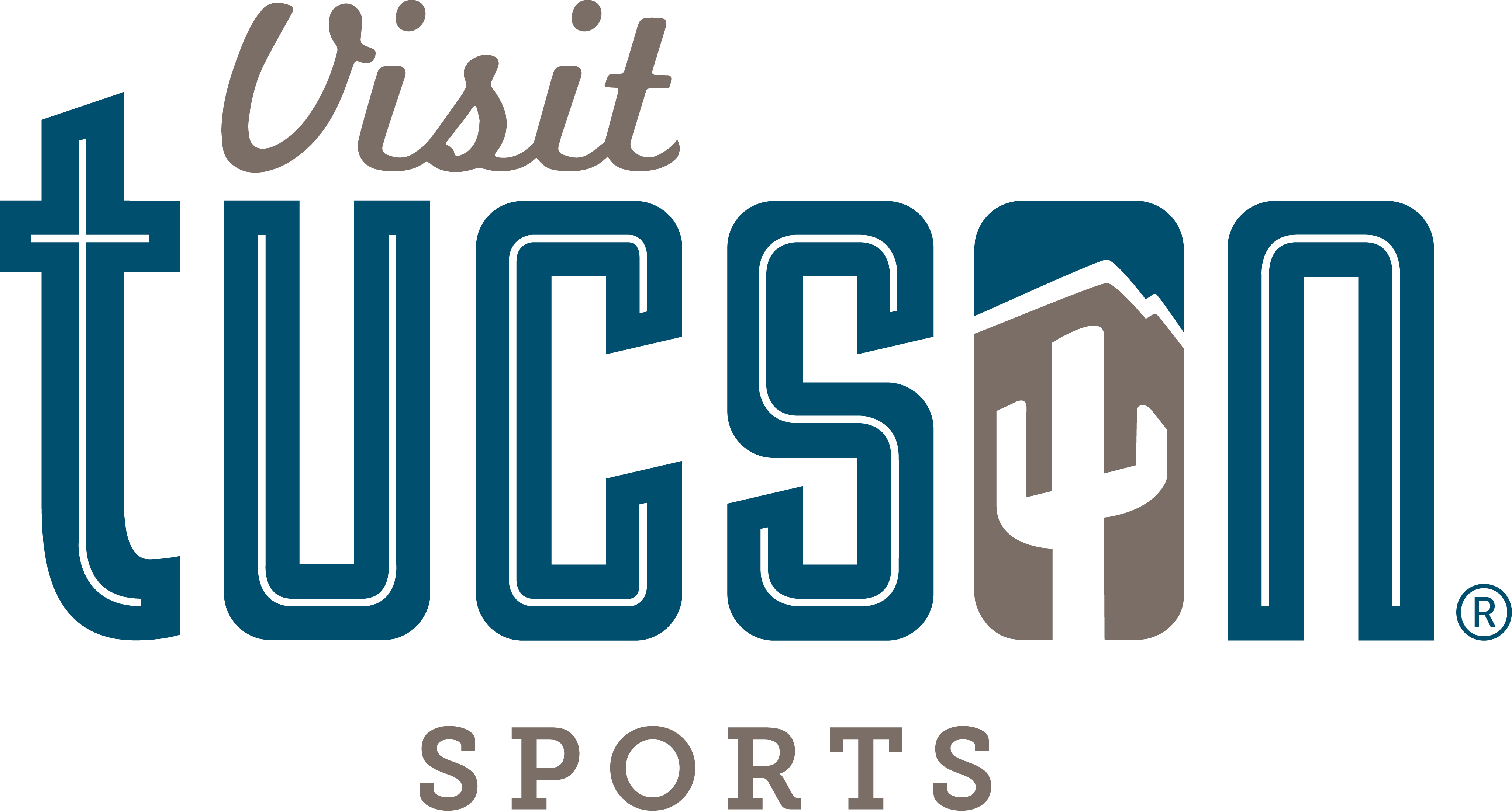 Logo for Visit Tucson Sports