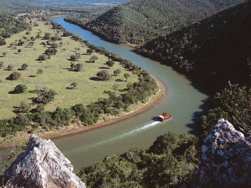 River cruise to spot wildlife at Kariega Game Reserve